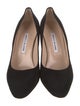 Manolo Blahnik Suede Pumps