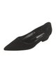 Manolo Blahnik Suede Flats