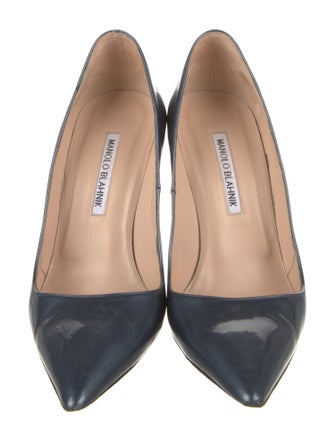 Manolo Blahnik Leather Pumps