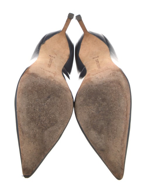 Manolo Blahnik Leather Pumps
