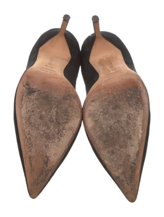 Manolo Blahnik Suede Pumps