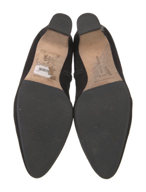 Manolo Blahnik Suede Boots