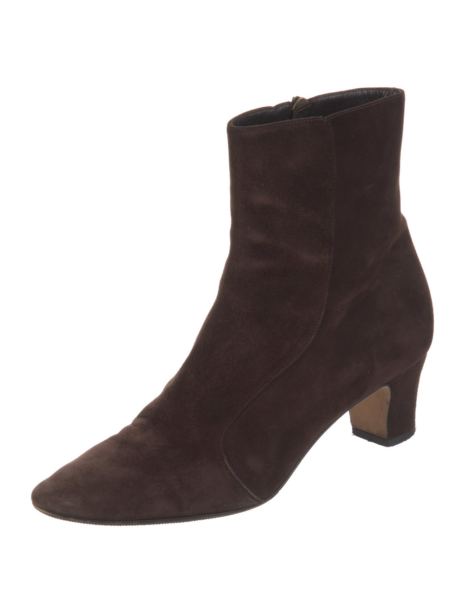 Manolo Blahnik Suede Boots