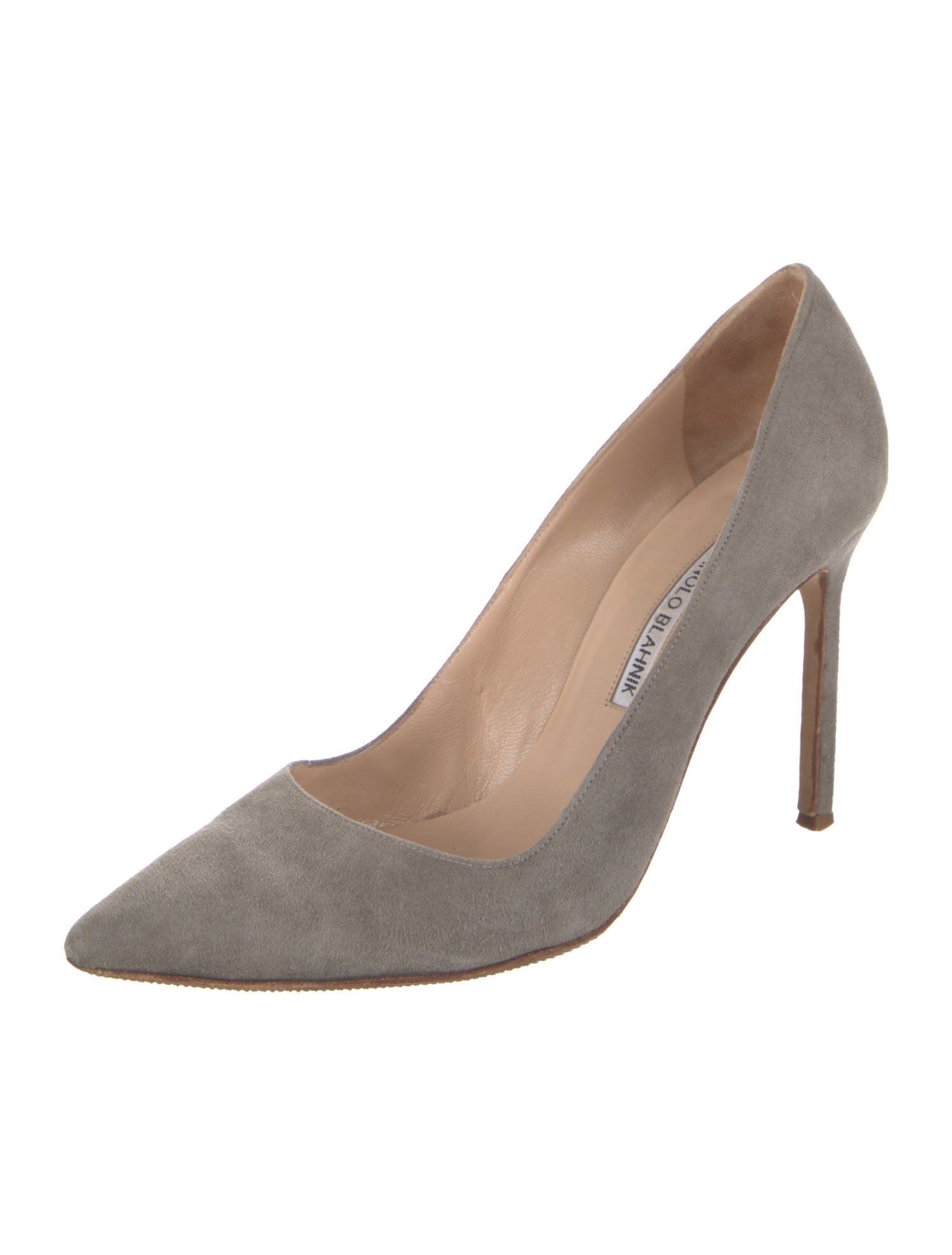 Manolo Blahnik Suede Pumps