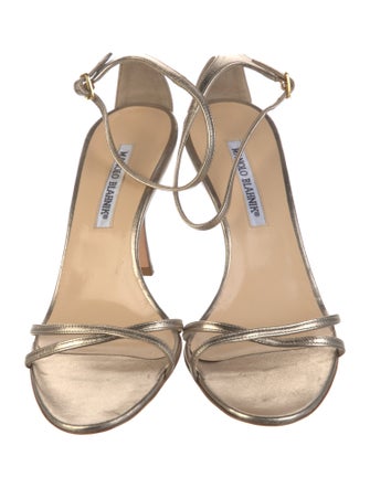 Manolo Blahnik Leather Sandals