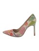 Manolo Blahnik Printed Pumps