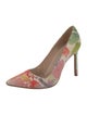 Manolo Blahnik Printed Pumps