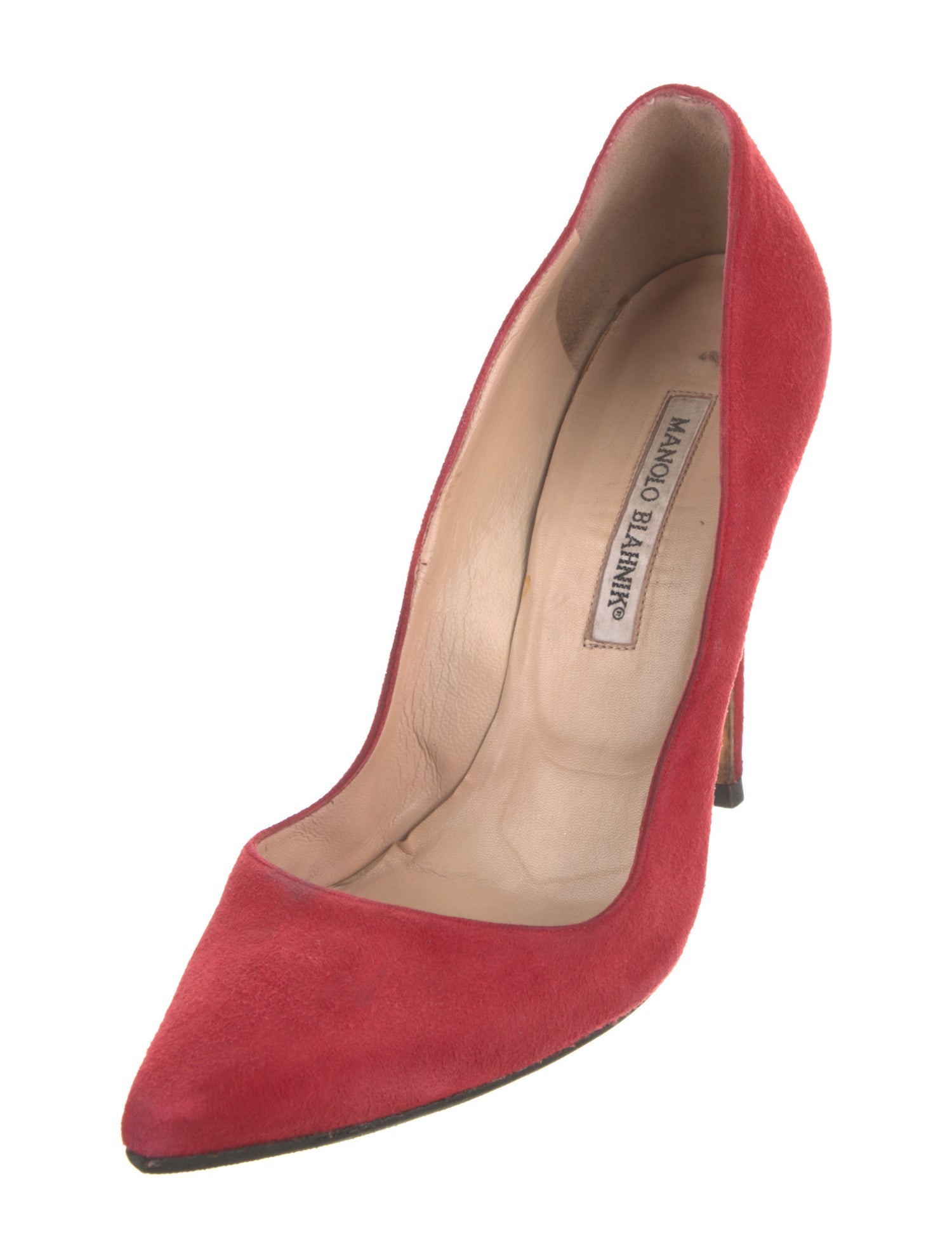Manolo Blahnik Suede Pumps