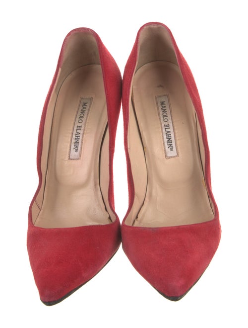 Manolo Blahnik Suede Pumps