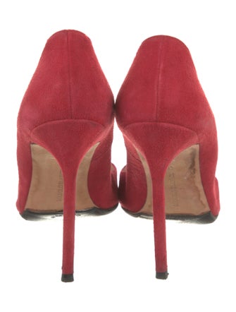 Manolo Blahnik Suede Pumps