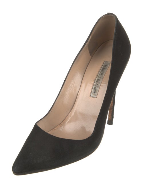 Manolo Blahnik Suede Pumps