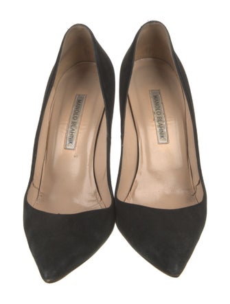 Manolo Blahnik Suede Pumps