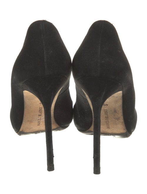 Manolo Blahnik Suede Pumps