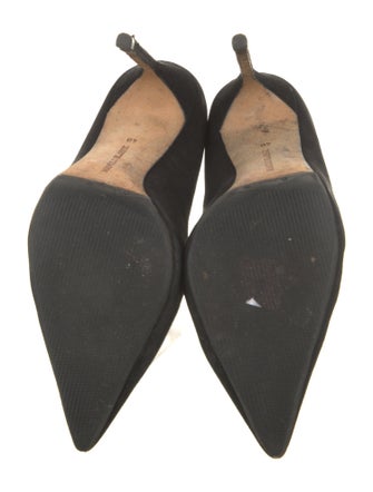 Manolo Blahnik Suede Pumps