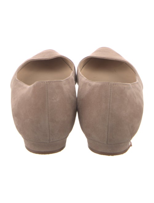 Manolo Blahnik Suede Flats