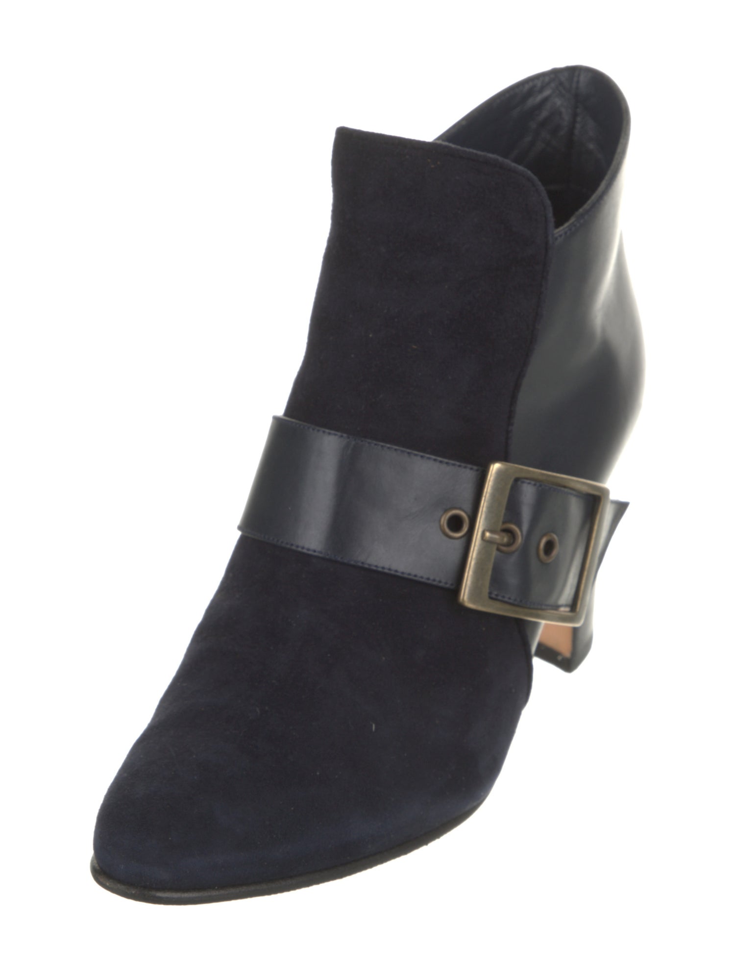 Manolo Blahnik Suede Boots