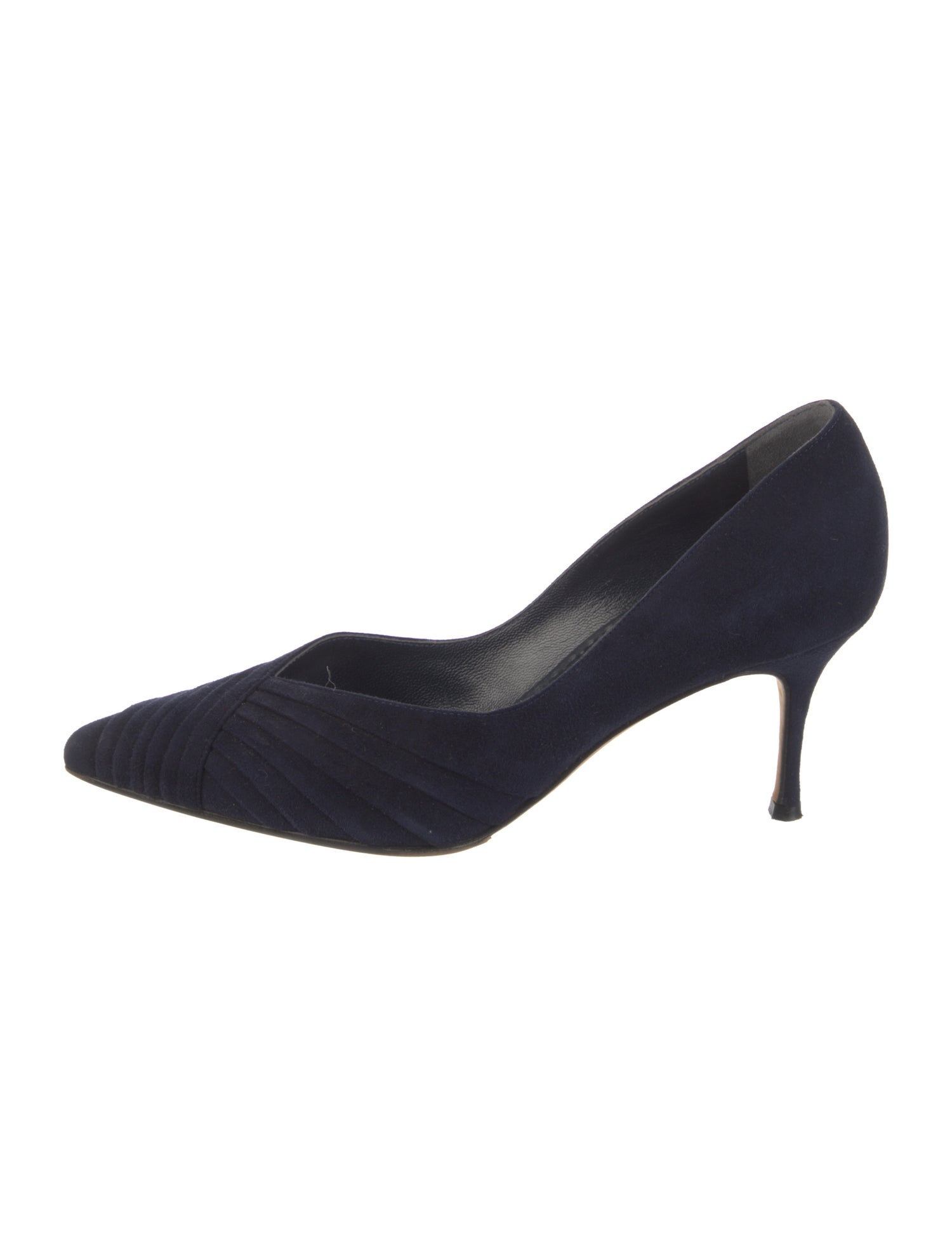 Manolo Blahnik Suede Pumps
