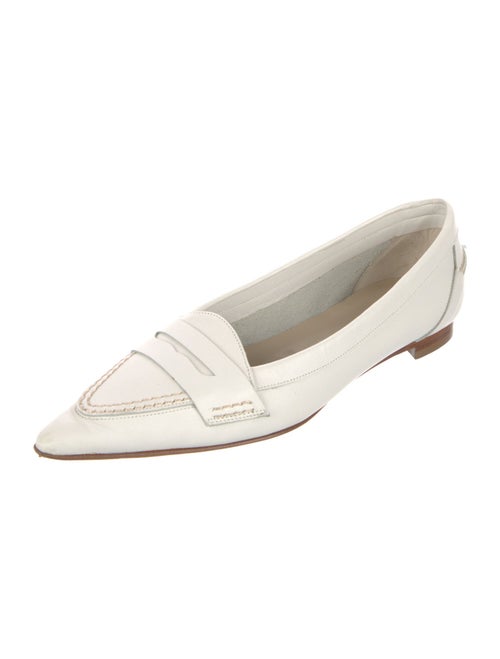 Manolo Blahnik Leather Loafers