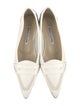 Manolo Blahnik Leather Loafers