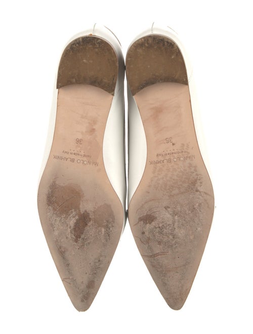 Manolo Blahnik Leather Loafers
