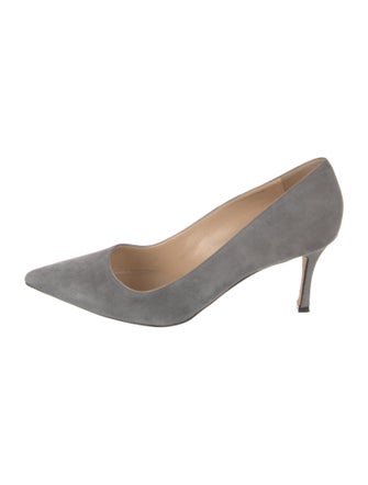 Manolo Blahnik Suede Pumps
