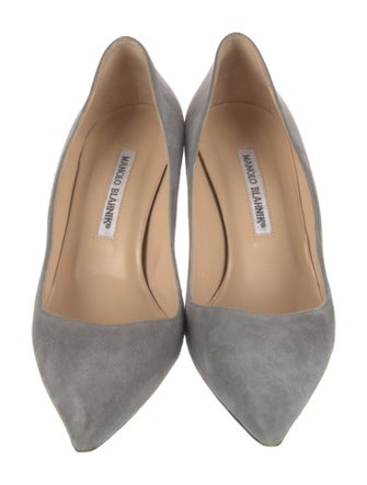 Manolo Blahnik Suede Pumps