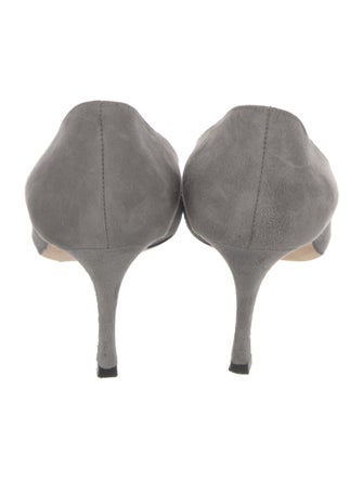 Manolo Blahnik Suede Pumps