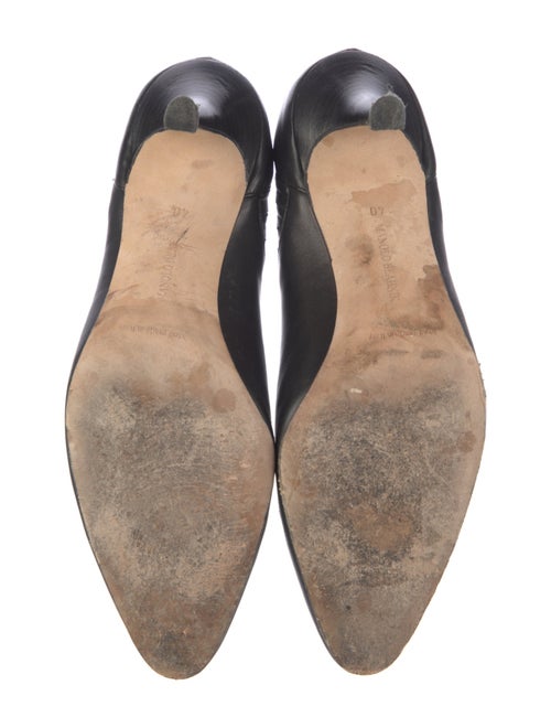 Manolo Blahnik Leather Boots