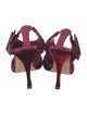 Manolo Blahnik Velvet D'Orsay Pumps