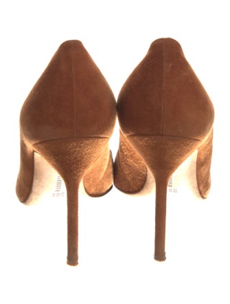 Manolo Blahnik Suede Pumps