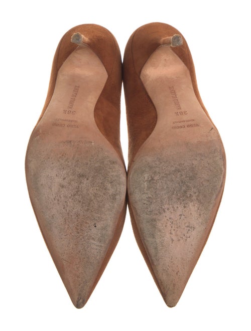 Manolo Blahnik Suede Pumps
