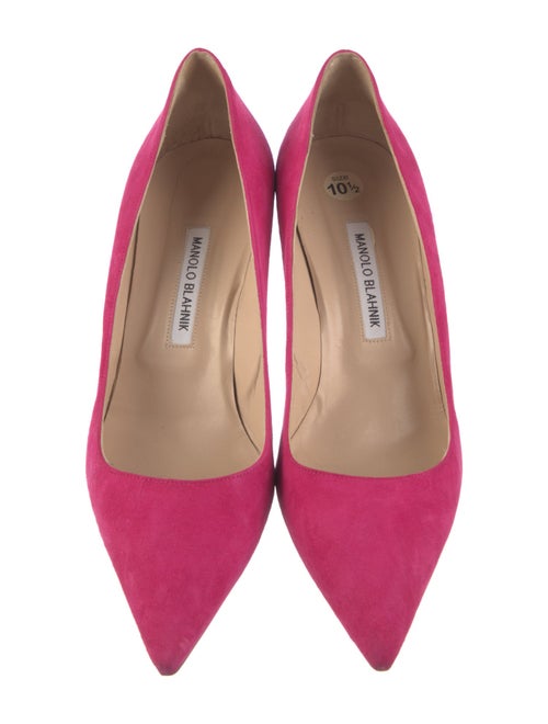 Manolo Blahnik Suede Pumps