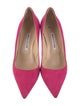 Manolo Blahnik Suede Pumps