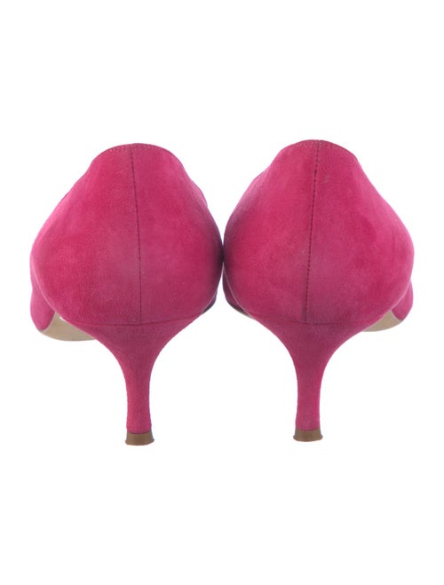 Manolo Blahnik Suede Pumps