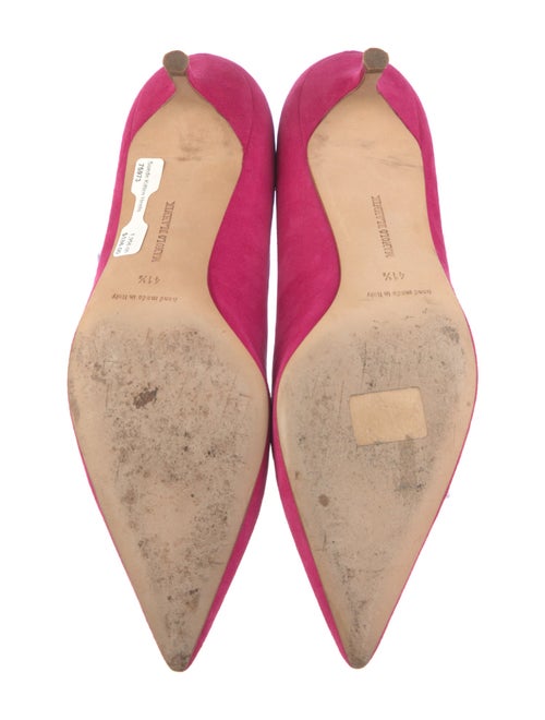 Manolo Blahnik Suede Pumps