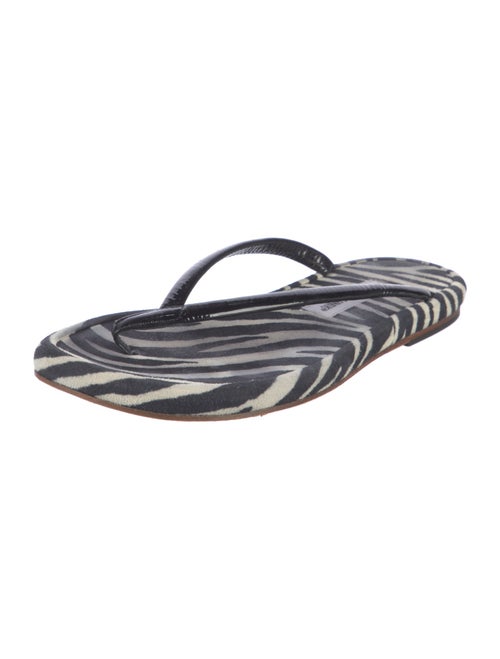 Manolo Blahnik Printed Slides