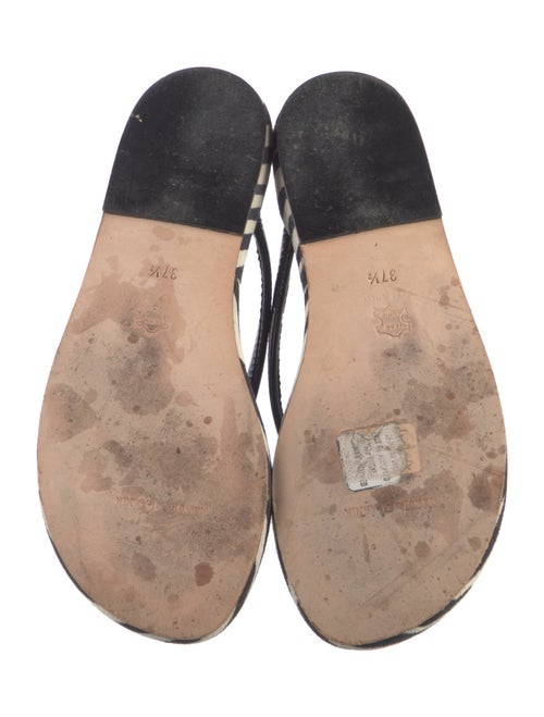 Manolo Blahnik Printed Slides