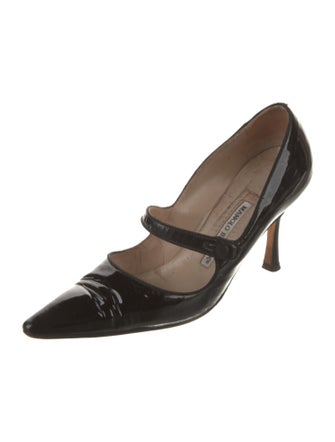 Manolo Blahnik Patent Leather Pumps
