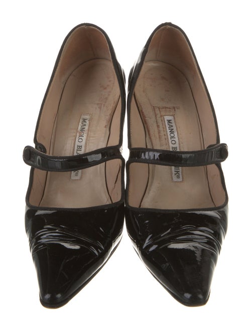 Manolo Blahnik Patent Leather Pumps