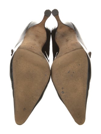 Manolo Blahnik Patent Leather Pumps