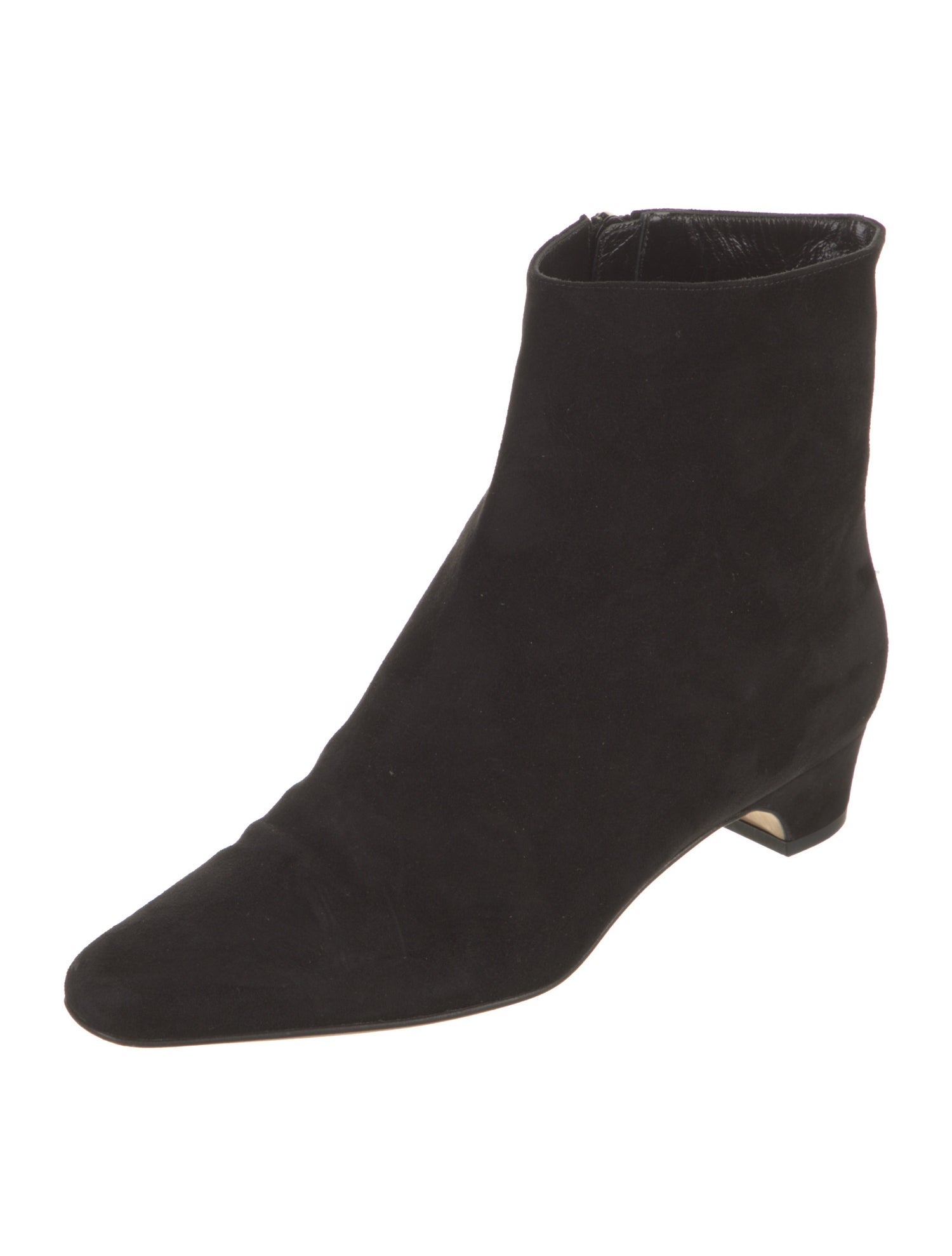Manolo Blahnik Suede Boots