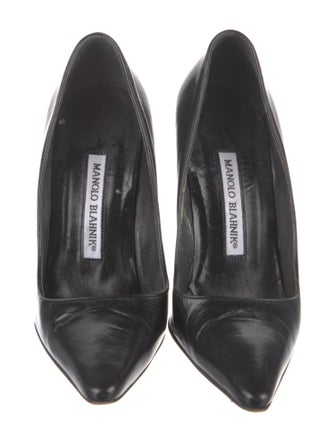 Manolo Blahnik Leather Pumps
