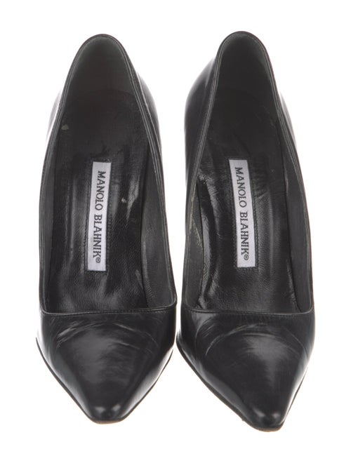 Manolo Blahnik Leather Pumps