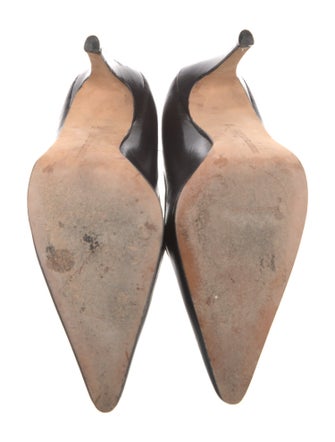 Manolo Blahnik Leather Pumps