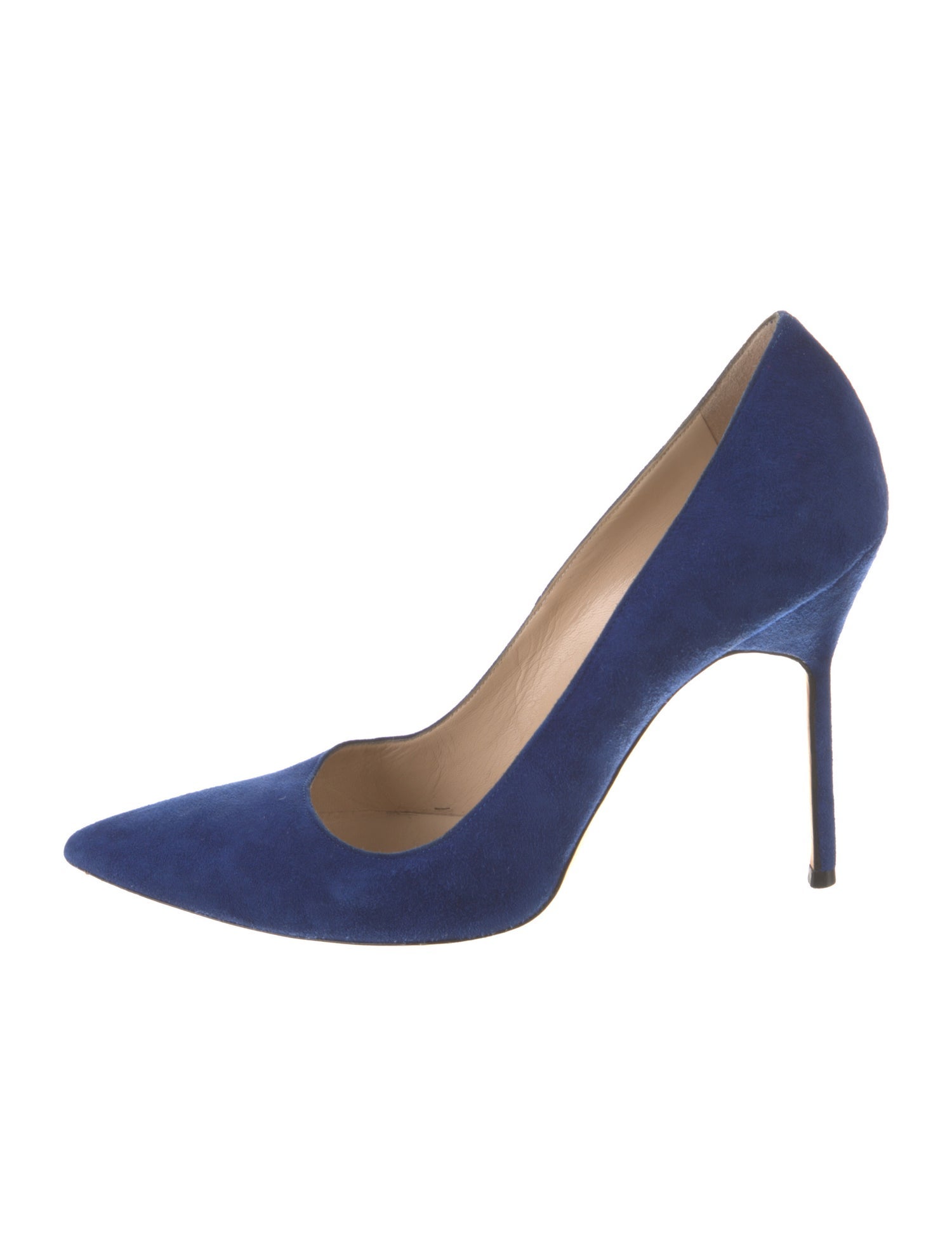 Manolo Blahnik Suede Pumps