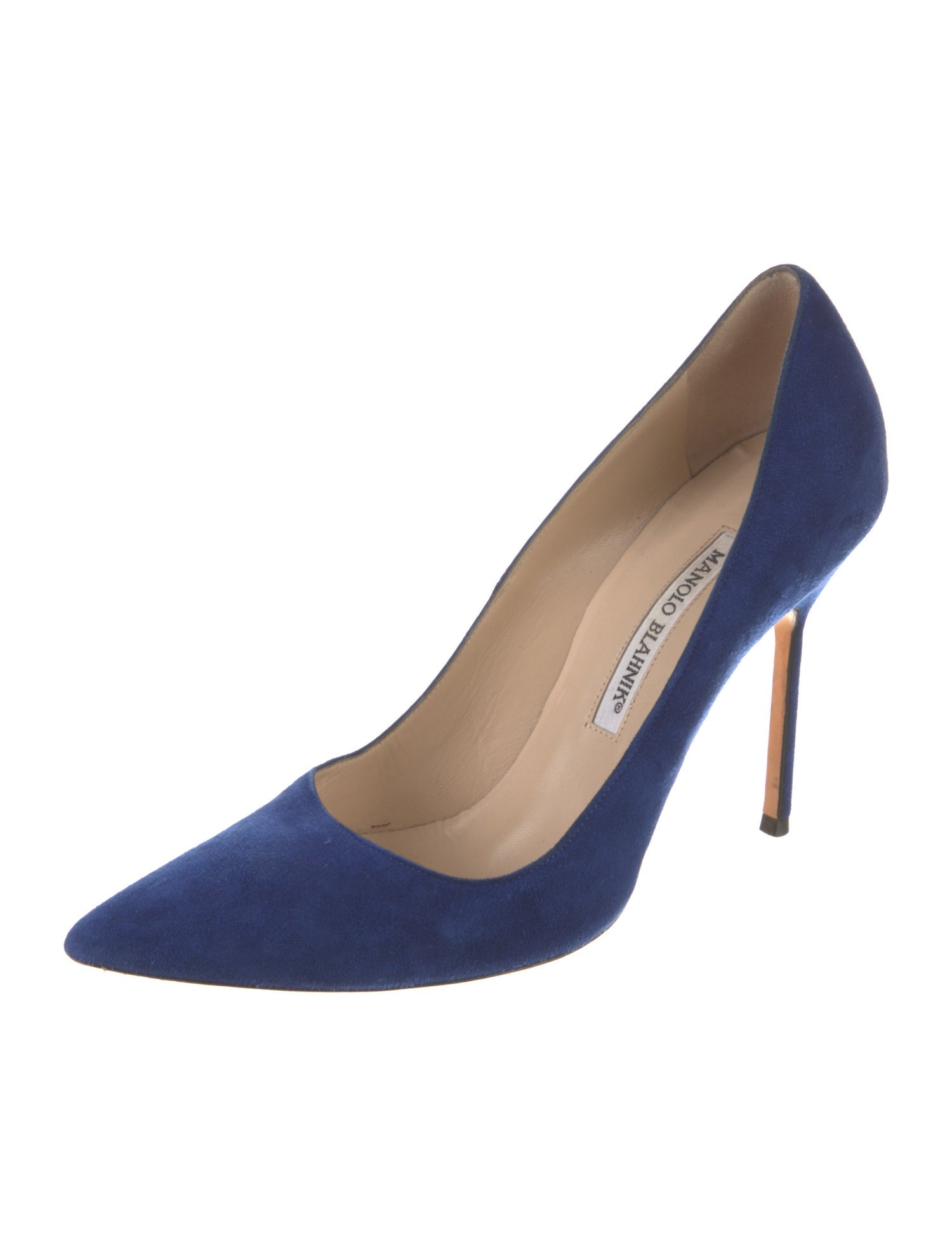 Manolo Blahnik Suede Pumps