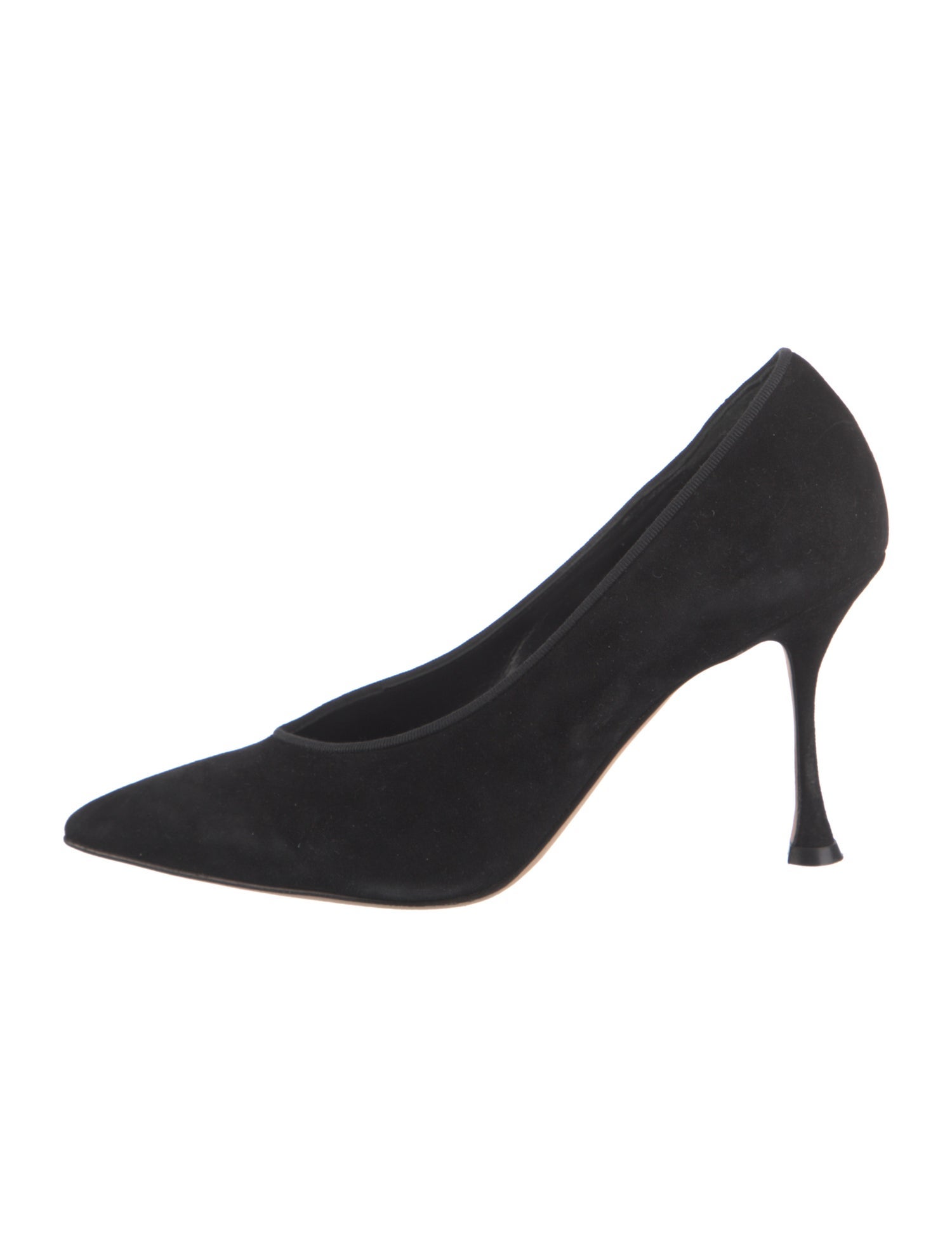 Manolo Blahnik Suede Pumps