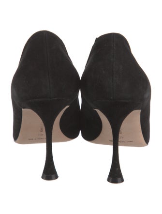 Manolo Blahnik Suede Pumps