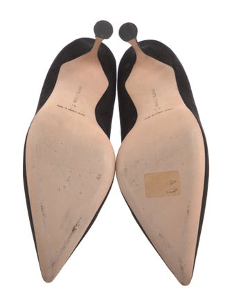 Manolo Blahnik Suede Pumps