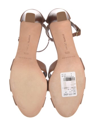 Manolo Blahnik Leather Sandals